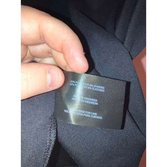 GapFit Black Athletic Dress with Built-In Shorts & Bra Size XXL - Picture 4 of 6